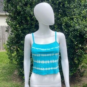 NWT Delia*s  Venice Daze Tie Dye Cropped Tank Top